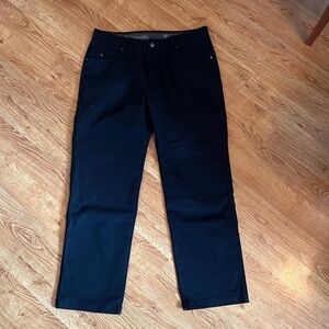 mens columbia black pants size 36 nwt